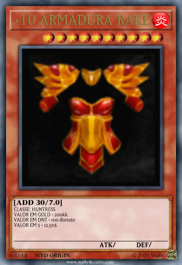 +10 ARMADURA RAKE (DN/CRIT)