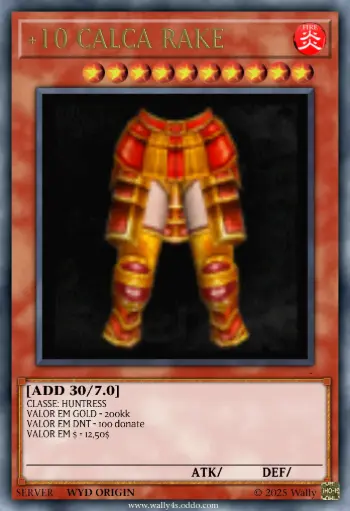 +10 CALÇA RAKE (DN/CRIT)